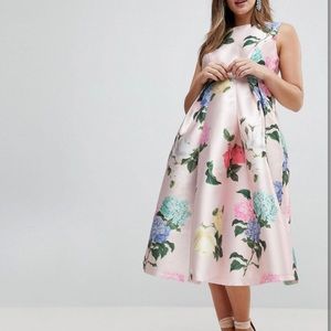 Maternity Chi Chi London Satin Dress